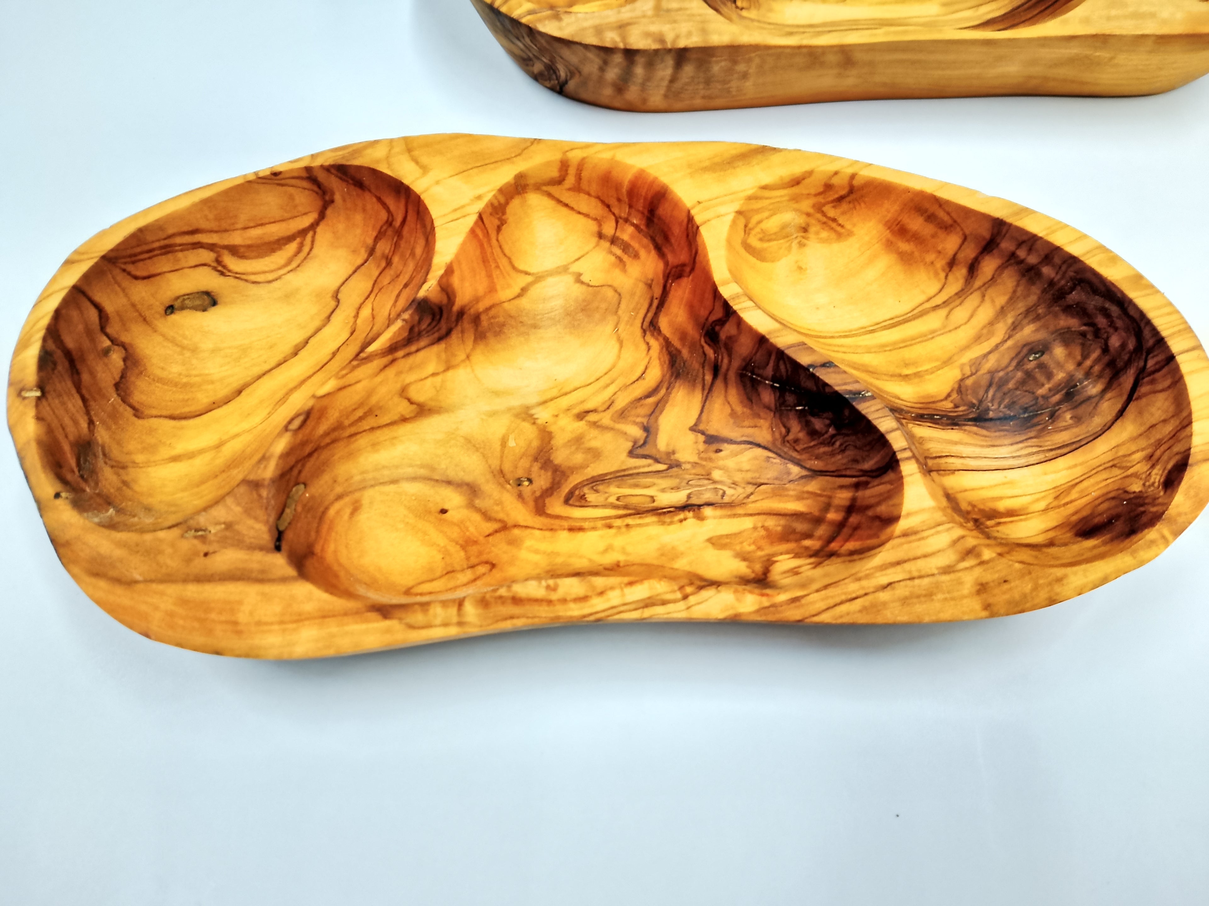 Triple Section Serving Platter