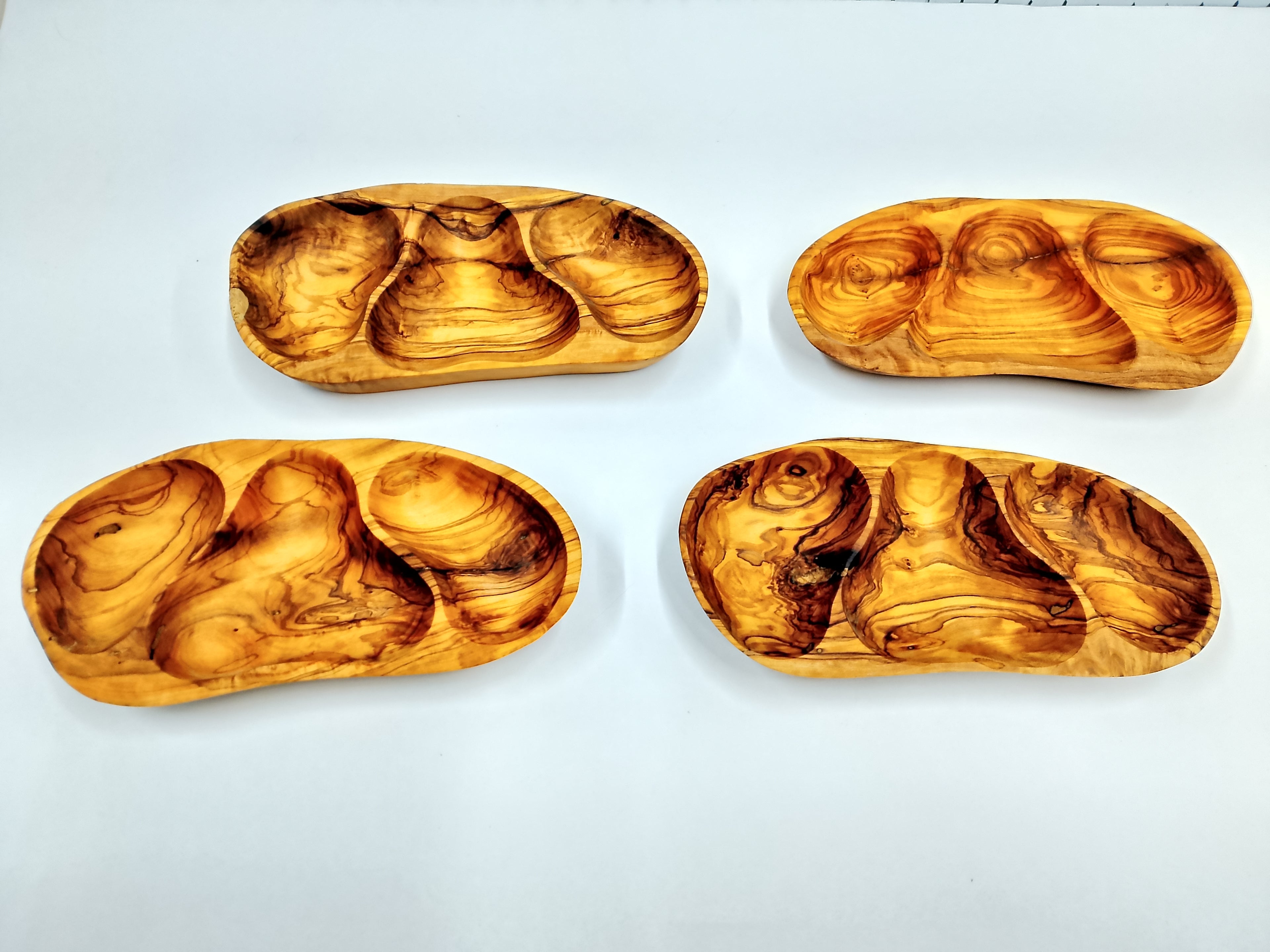 Triple Section Serving Platter