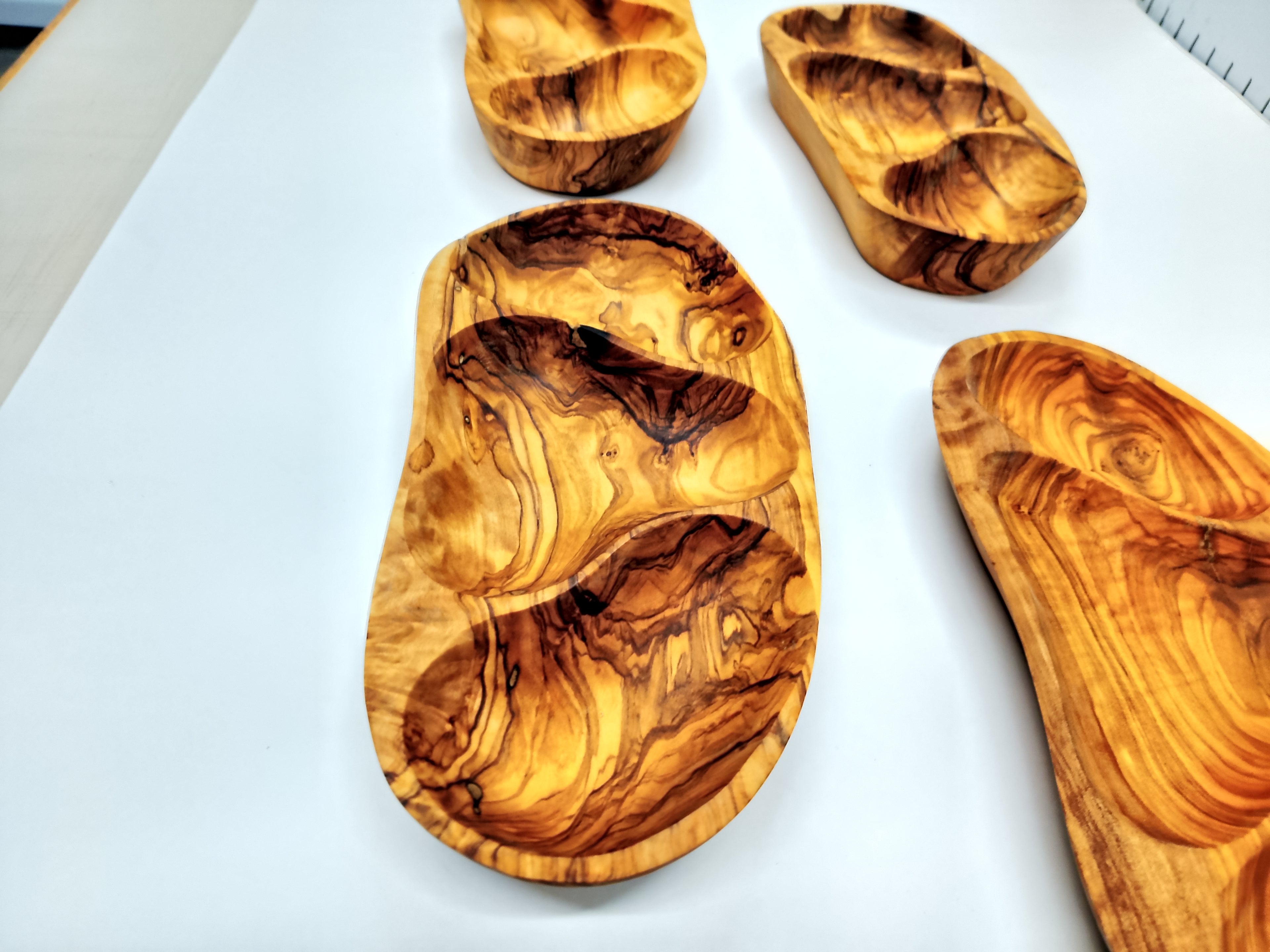 Triple Section Serving Platter